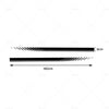 2x Racing Plaid Side Door Fender Skirt Stripes Decals Stickers Car Accessories