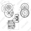 GMB Belt Tensioner V-Ribbed Belt GAT32340