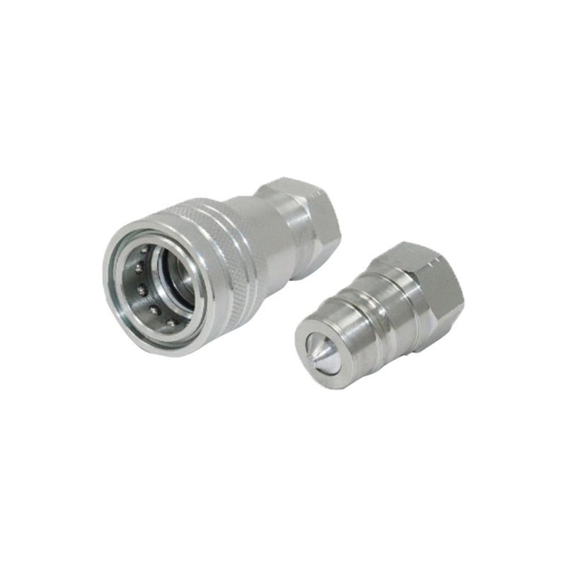 Hydraulic Quick Release Coupling 1/2 inch BSP (Pair) to suit Tractor Loader Male — image 1