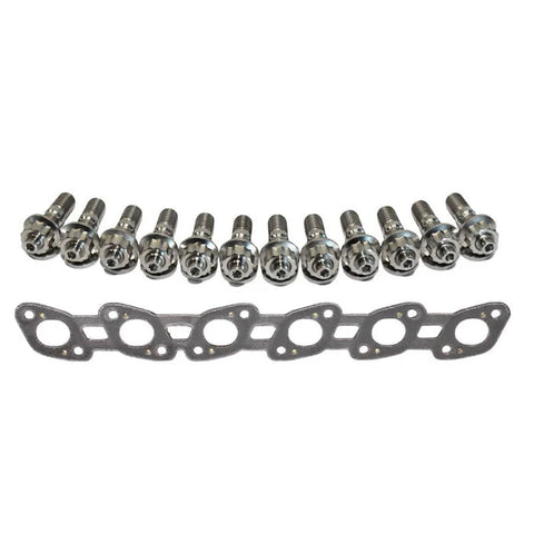 Nissan Skyline R31 2.0L Permaseal Exhaust Manifold Titanium Stud&Gasket Kit