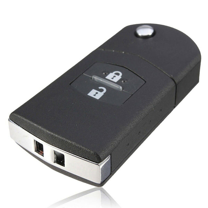 2Pcs Flip Key Shell Case Cover to suit Mazda BT-50 — image 1