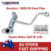 Toyota Hiace 1KZ-TE 3.0L Genuine Turbo Charger Oil Feed & Return Pipe