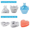 Silicone Epoxy Resin Mold Jewelry Storage Box Pyramid Trinket Heart Organizer — image 6