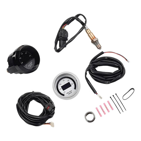 Wideband Air Fuel Ratio AFR Gauge Kit 52mm to suit Universal — image 1