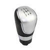 5-Speed Manual Gear Shift Knob Silver to suit Ford Fiesta MK7 2008-2013 — image 1