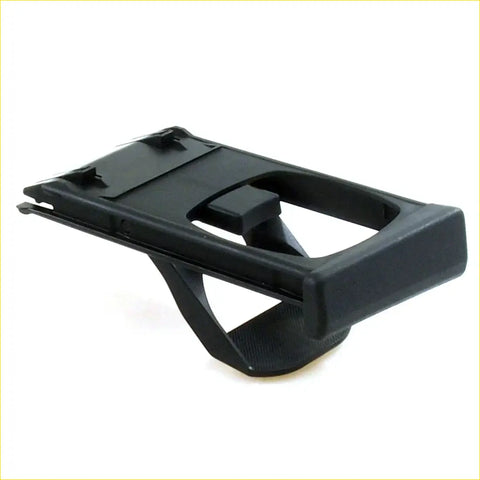 Black plastic dash drink cup holder mount for toyota hilux 2005-2011 left hand side view