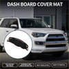 Black polyester dashboard cover mat for toyota 86 zn6 2012 with sleek contoured design and heat insulation