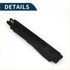 Black fabric umbrella case with subtle stitching for the dashboard cover mat toyota mark x sun protector pad 2004-2023