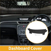 Black anti-slip carpet dashboard cover mat with sleek contoured design for toyota prius 2023-2024 console