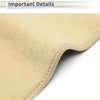Beige felt dashboard cover mat with neatly stitched edges for toyota rav4 xa50 2020-2024 sun protector pad