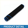 Black cylindrical air filter with blue reinforced edges for dashboard cover mat toyota sienna sun protector pad