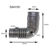 Dayco Air Intake Hose DAH181