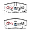DBA Street Series Brake Pad Set Front DB1125SS