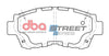 DBA Street Series Brake Pad Set Front DB1209SS