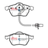 DBA Street Series Brake Pad Set Front DB1427SS