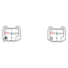 DBA Street Series Brake Pad Set Rear DB1521SS