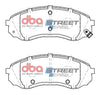 DBA Street Series Brake Pad Set Front DB1940SS