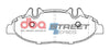 DBA Street Series Brake Pad Set Front DB1965SS