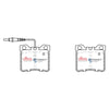 DBA Street Series Brake Pad Set Rear DB1988SS