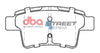 DBA Street Series Brake Pad Set Rear DB2041SS