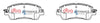 DBA Street Series Brake Pad Set Front DB2334SS