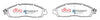 DBA Street Series Brake Pad Set Front DB2374SS