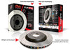 DBA T3 4000 Performance Slotted Brake Rotor Single 315mm