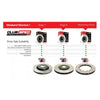 DBA T3 4000 Performance Slotted Brake Rotor Pair 280mm