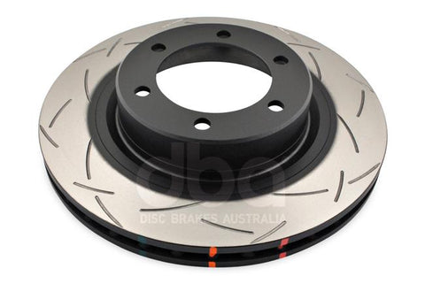 DBA T3 4000 4x4 Slotted Brake Rotor Pair 338mm Front