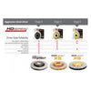 DBA HD Brake Rotor Pair 350mm Front DBA42597