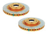 DBA HD 4000 Drilled Slotted Brake Rotor Pair 324mm Front