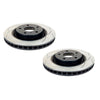 DBA T2 Slotted Brake Rotor Pair 320mm Front DBA2308S