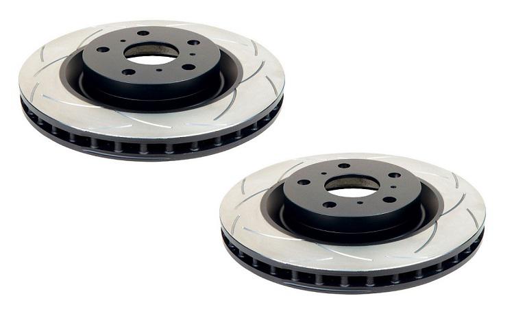 DBA T2 4x4 Slotted Brake Rotor Pair 316mm Rear DBA2537S