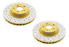 DBA X-Gold Brake Rotor Pair 312mm Front DBA2806X
