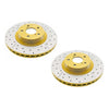 DBA En-Shield X-Gold Brake Rotor Pair Front DBA2028EX