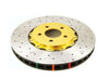DBA HD 5000 Drilled Slotted 2Pc Brake Rotor 390mm RH