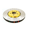 DBA HD 5000 Drilled Slotted 2Pc Brake Rotor 350mm Front