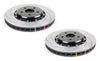 DBA T3 5000 Slotted 2Pc Brake Rotor Pair Front