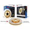 DBA X-Gold Brake Rotor Pair 312mm Rear DBA787X
