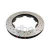 DBA HD 5000 Drilled Slotted Replacement Brake Rotor Pair