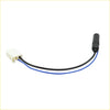 Black and blue dc 12v car male radio antenna adapter cable for toyota with white connector for 4wd ute offroad use