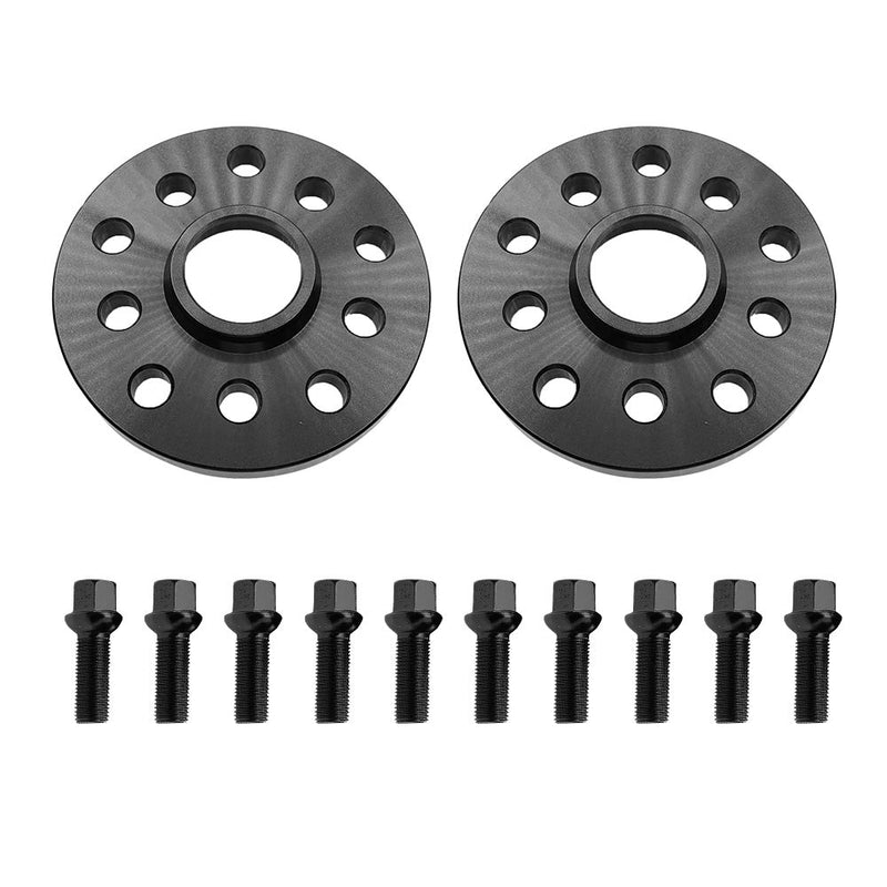 2x 15mm Hubcentric Wheel Spacers 5x112 (Pair) to suit Audi Allroad Quattro C5 — image 1