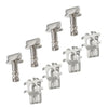 4x Engine Shield Cover Thumb Pins And Nuts to suit Ford Edge — image 2