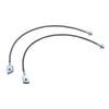 2x Extended Braided Brake Lines (Pair) to suit Nissan Patrol GQ Y60 4.2 — image 1