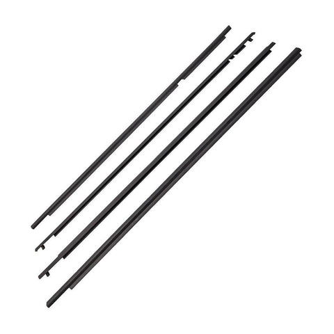 4x Window Glass Seals Weather Strip to suit Toyota Corolla Sedan — image 1
