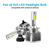 of D2S LED Headlight Bulbs (Pair) to suit Infiniti GS — image 2