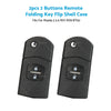 2Pcs Flip Key Shell Case Cover to suit Mazda BT-50 — image 5