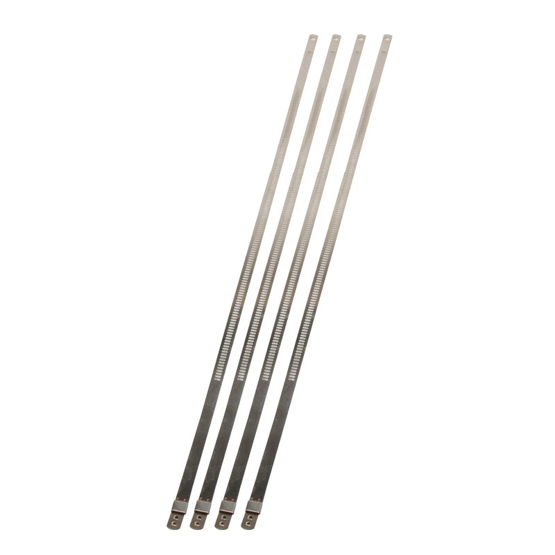 DEI Stainless Steel Positive Locking Tie 1/4in (7mm) x 14in - 4 Per Pack