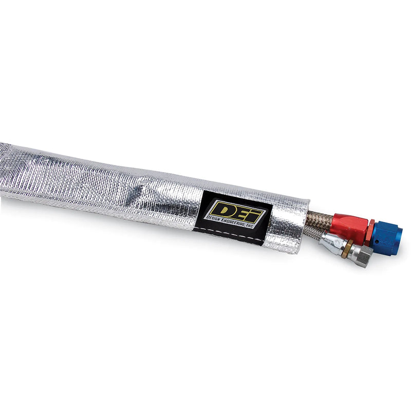 DEI 10420 Heat Sheath 1-1/2in I.D. x 3ft - Aluminized