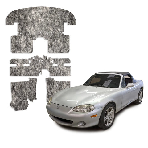 DEI Under Carpet Interior Insulation Kit - 1/2in Thick (MX-5 NB 90-05)